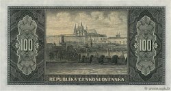 100 Korun TCHÉCOSLOVAQUIE  1945 P.063a SPL