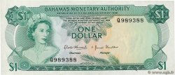 1 Dollar BAHAMAS  1968 P.27a fVZ