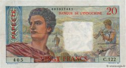 20 Francs TAHITI  1963 P.21c SS