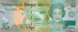 5 Dollars CAYMAN ISLANDS  2010 P.39a