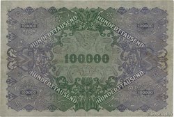100000 Kronen ÖSTERREICH  1922 P.081 SS