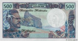 500 Francs NUOVE EBRIDI  1980 P.19c FDC