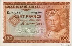 100 Francs MALI  1960 P.07a XF