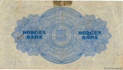 5 Kroner NORVÈGE  1952 P.25d VF