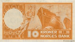 10 Kroner NORVÈGE  1955 P.31b1 TTB+