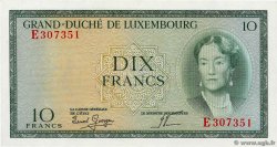 10 Francs LUSSEMBURGO  1954 P.48a q.FDC
