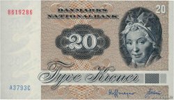 20 Kroner DENMARK  1979 P.049a UNC