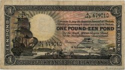 1 Pound SOUTH AFRICA  1944 P.084e F