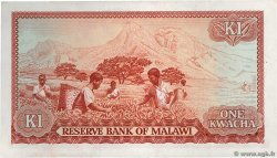 1 Kwacha MALAWI  1982 P.14e fVZ