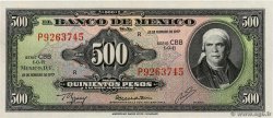 500 Pesos MEXIQUE  1977 P.051s SUP