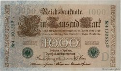 1000 Mark GERMANY  1910 P.045b UNC-