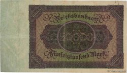 50000 Mark GERMANY  1922 P.080 VF+