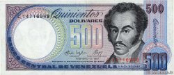 500 Bolivares VENEZUELA  1987 P.067b AU
