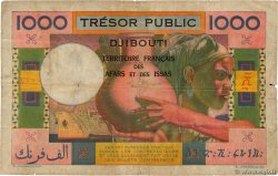 1000 Francs FRENCH AFARS AND ISSAS  1974 P.32 F-