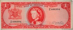1 Dollar TRINIDAD E TOBAGO  1964 P.26b MB