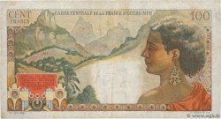 100 Francs La Bourdonnais AFRIQUE ÉQUATORIALE FRANÇAISE  1946 P.24 BC