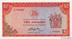 2 Dollars RHODESIA  1977 P.35c FDC