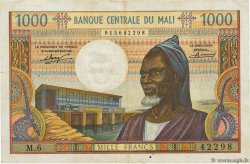1000 Francs MALI  1970 P.13a TTB