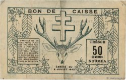 50 Centimes NOUVELLE CALÉDONIE  1942 P.51 MBC