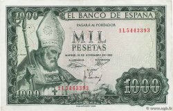 1000 Pesetas SPAIN  1965 P.151 VF+