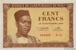 100 Francs MALí  1960 P.02 SC