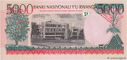5000 Francs RWANDA  1998 P.28a UNC