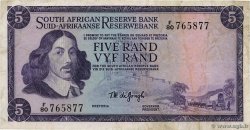 5 Rand SUDAFRICA  1974 P.112b MB