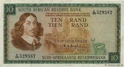 10 Rand SOUTH AFRICA  1974 P.113b