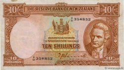 10 Shillings NEW ZEALAND  1940 P.158a VF