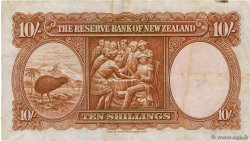 10 Shillings NEW ZEALAND  1940 P.158a VF