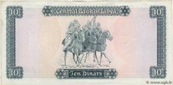 10 Dinars LIBIA  1972 P.37b MBC+