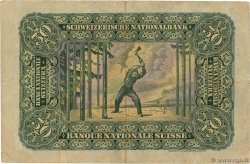 50 Francs SWITZERLAND  1924 P.34a VF