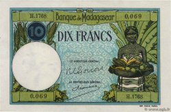 10 Francs MADAGASKAR  1948 P.036