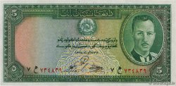 5 Afghanis ÁFGANISTAN  1939 P.022