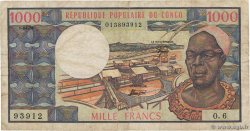 1000 Francs CONGO  1978 P.03d