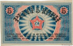 5 Rubli LETONIA Riga 1919 P.R3a EBC