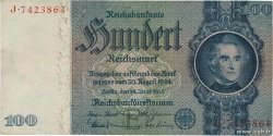 100 Reichsmark DEUTSCHLAND  1935 P.183a SS