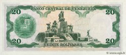 20 Bolivares VENEZUELA  1974 P.053a fST