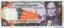 50 Bolivares VENEZUELA  1976 P.054c AU