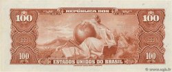 100 Cruzeiros BRASILIEN  1964 P.170b VZ