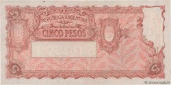 5 Pesos ARGENTINIEN  1935 P.252a fVZ