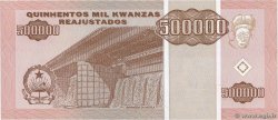 500000 Kwanzas Reajustados ANGOLA  1995 P.140 ST