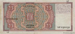 25 Gulden NETHERLANDS  1941 P.050 VF