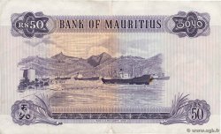 50 Rupees ISOLE MAURIZIE  1967 P.33c BB