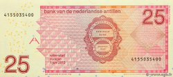 25 Gulden ANTILLES NÉERLANDAISES  2012 P.29g NEUF