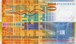 10 Francs SUISSE  1995 P.66a SUP