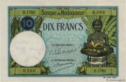 10 Francs MADAGASCAR  1957 P.036 pr.NEUF