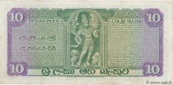 10 Rupees CEYLAN  1964 P.064 TTB