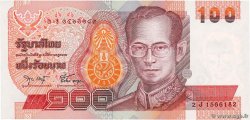 100 Baht THAILAND  2002 P.097 UNC