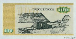 100 Kronur FAROE ISLANDS  1994 P.21f UNC